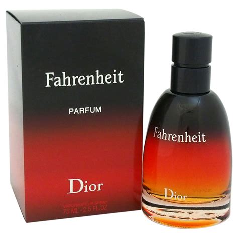 dior fahrenheit parfum spray 75ml|christian Dior fahrenheit aftershave.